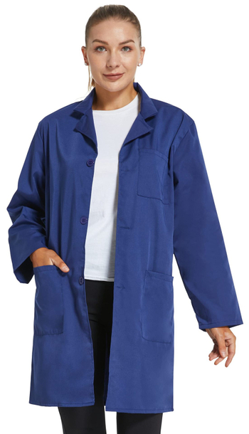 Ρόμπα εργαστηρίου για άνδρες - Corduroy ύφασμα, κύριο υλικό: λινό, Άνοιξη 2023