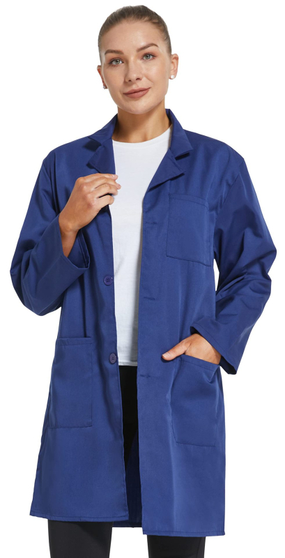 Meestele laborikittel - Corduroy väliriide, peamine materjal: lina, kevad 2023