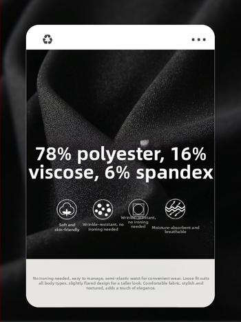 Ανδρικά παντελόνια casual με ήπια φαρδιά γραμμή, 96% πολυεστέρας σε ανάμικτο συνθετικό ύφασμα, μικροελαστικότητα, καλοκαίρι