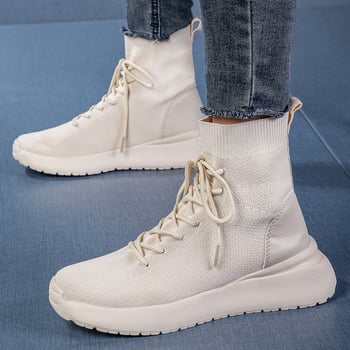 Ženske mrežaste tenisice s vezicama, casual šetnje, EVA potplat