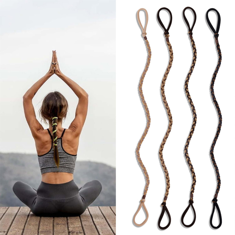 Ластик за опашка от плат - ръчна изработка, висока еластичност, модерен аксесоар за прически