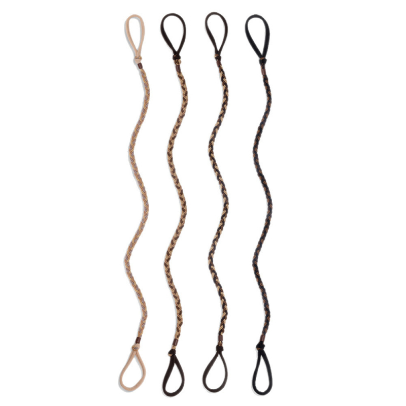 Ластик за опашка от плат - ръчна изработка, висока еластичност, модерен аксесоар за прически