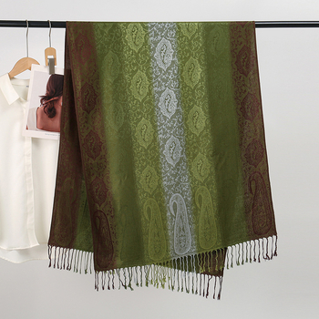 Jacquard šal od poliestera s imitacijom kašmira, warp knitting, četiri sezone, podrijetlo Jinhua, Zhejiang