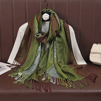 Jacquard šal od poliestera s imitacijom kašmira, warp knitting, četiri sezone, podrijetlo Jinhua, Zhejiang