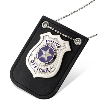 Σετ cosplay αστυνομικός για Halloween — πλαστικό υλικό, περιλαμβάνει διακριτικό αστυνομίας και χειροπέδες για κοστούμι μακιγιάζ