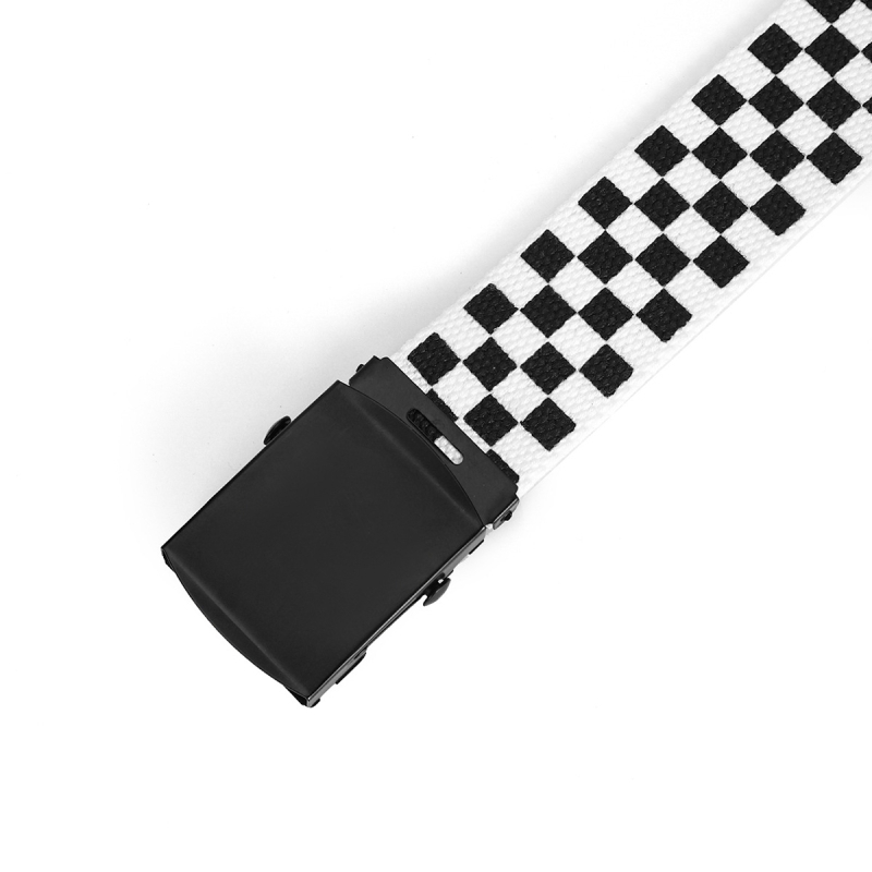Centură de pânză cu cataramă din aliaj, închidere cu clips, lățime 2-4 cm, stil retro literatură și artă