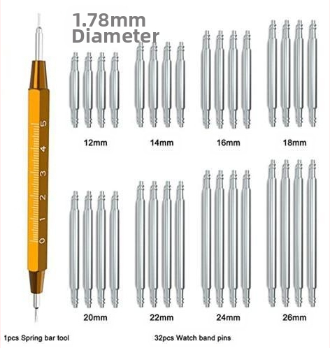 Óraszereléshez készlet, 33 darab, csuklópánt csere eszköz, 33-in-1, háztartási használatra, nemzeti szabvány