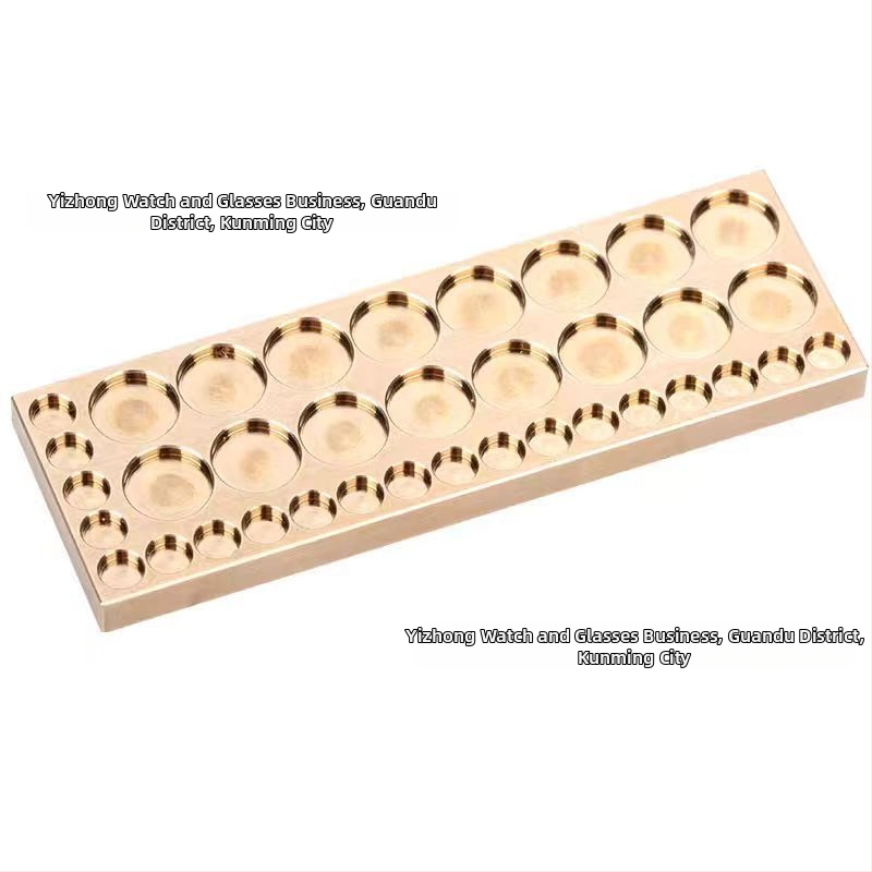 Μεταλλική πλάκα για βίδες ρολογιών – πολυχρηστική πλάκα για εξαρτήματα κίνησης; Ατσάλι; Σετ 1; Για επισκευή ρολογιών; Κατάλληλη για τηλεπικοινωνιακή συντήρηση