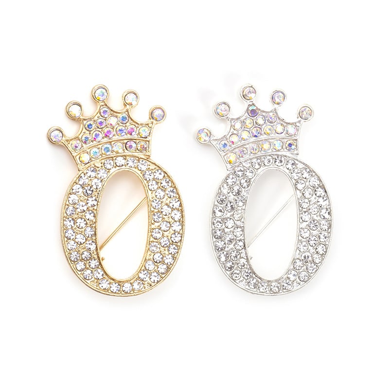 Broš sa slovom – cinkova legura; Stil: slova; Funkcije: spomen, dar; Unisex