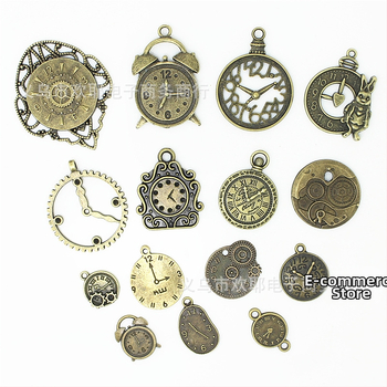 Μενταγιόν από κράμα με ηλεκτροπλατιωμένη επίστρωση; μπαρόκ στυλ; ρετρό σχέδιο λογοτεχνίας και τέχνης; μάρκα Huan