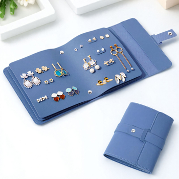 Τσάντα κοσμημάτων για σκουλαρίκια — υλικό: υπερ-ίνες, απλός σχεδιασμός, μαλακή κατασκευή, μονόχρωτο μοτίβο