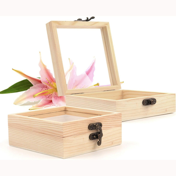 Fából készült doboz általános csomagoláshoz, természetes fa, polírozott felület, testreszabható belső és logónyomtatás