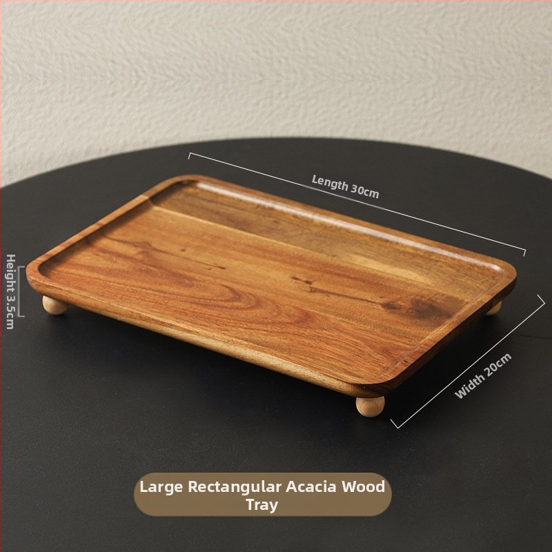 Koka apaļš trauks aromaterapijai, atslēgu uzglabāšanai un deserts plāksnei – moderns vienkāršs stils, logotipa drukāšana un personalizācija pieejama, piemērots viesnīcām, kafejnīcām un tējas dzeršanai