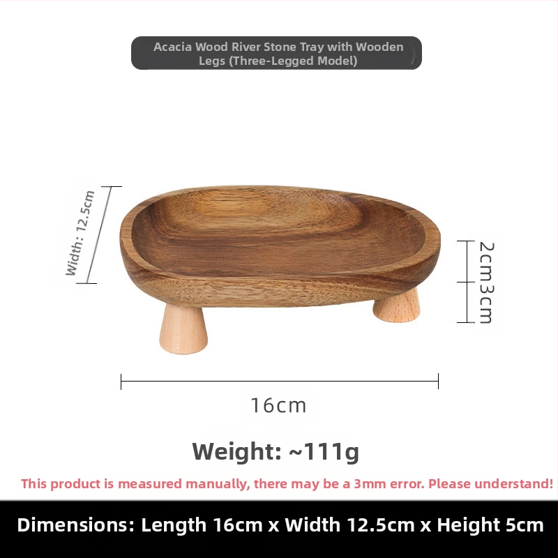 Koka apaļš trauks aromaterapijai, atslēgu uzglabāšanai un deserts plāksnei – moderns vienkāršs stils, logotipa drukāšana un personalizācija pieejama, piemērots viesnīcām, kafejnīcām un tējas dzeršanai