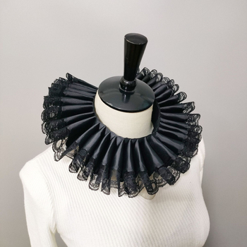 Elizabeth Court Δαντελένιος ράφος για εκφραστικό θεατρικό κοστούμι με ραφές • Υλικό: Δαντέλα • Προέλευση: Τζίνχαου • Έτος κυκλοφορίας: 2024 • Συσκευασία: Ανεξάρτητη