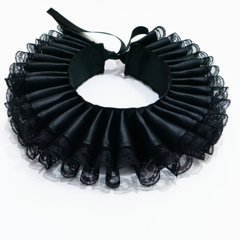 Elizabeth Court Δαντελένιος ράφος για εκφραστικό θεατρικό κοστούμι με ραφές • Υλικό: Δαντέλα • Προέλευση: Τζίνχαου • Έτος κυκλοφορίας: 2024 • Συσκευασία: Ανεξάρτητη