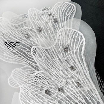 Happy γυναικείο φόρεμα χορού με δαντέλα, κεντημένο appliqué κορσάζ, για ενήλικες, Καλοκαίρι 2024, Spot goods