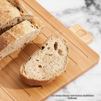 Ξύλινη σανίδα κοπής – Διπλής όψεως, μοντέρνος μινιμαλιστικός σχεδιασμός για ψωμί, λαχανικά, κρέας και φρούτα – μάρκα Hinoeng, λανσαρίστηκε το 2024