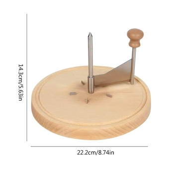 Rankinis diskinis sūrio pjaustytuvas su pasukamu skustuvas – 304 nerūdijančio plieno peilis, skirtas sūriui ir šokoladui tarkuoti