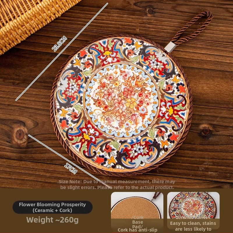 Siltumizolācijas paklāciņš katliem – gaišs luksusa stils, izlaidums 2024. gadā, paredzēts virtuves uzglabāšanai, organizācijas un putekļu aizsardzības aprīkojums