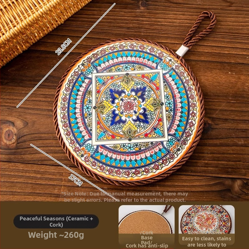 Siltumizolācijas paklāciņš katliem – gaišs luksusa stils, izlaidums 2024. gadā, paredzēts virtuves uzglabāšanai, organizācijas un putekļu aizsardzības aprīkojums