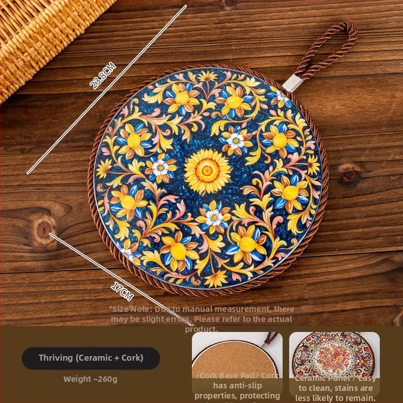 Siltumizolācijas paklāciņš katliem – gaišs luksusa stils, izlaidums 2024. gadā, paredzēts virtuves uzglabāšanai, organizācijas un putekļu aizsardzības aprīkojums