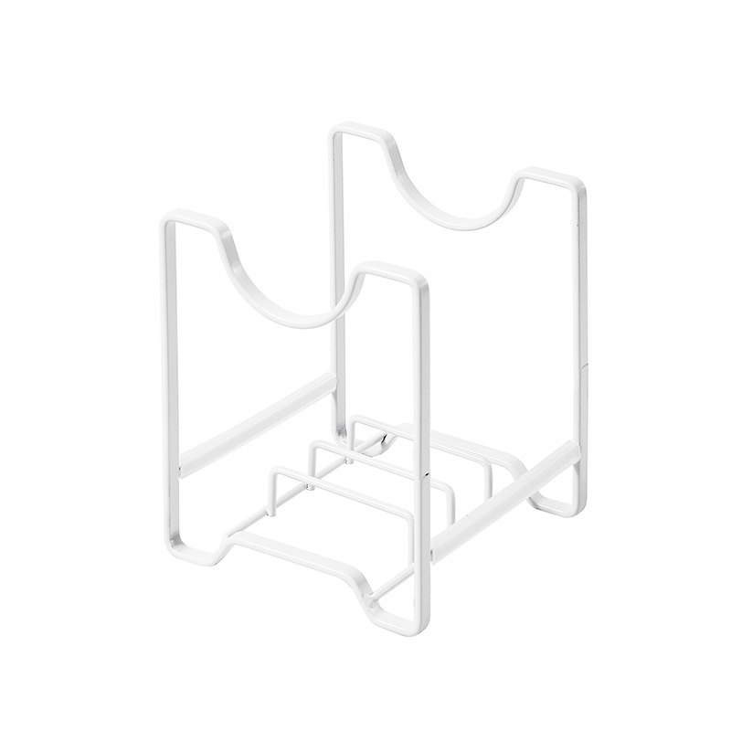 Notekšanas trauku statīvs – mūsdienīgs vienkāršs stils; materiāls: dzelzs māksla + PP; uzstādīšana bez urbšanas caurumiem; virtuves virsma traukiem; izlaiž 2023