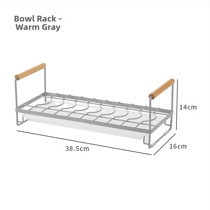 Notekšanas trauku statīvs – mūsdienīgs vienkāršs stils; materiāls: dzelzs māksla + PP; uzstādīšana bez urbšanas caurumiem; virtuves virsma traukiem; izlaiž 2023