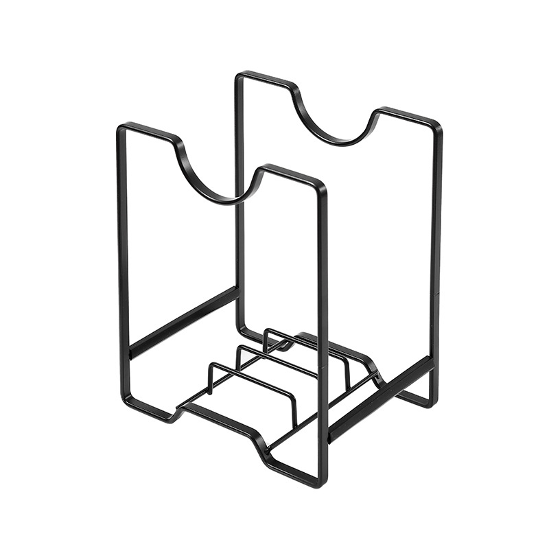 Notekšanas trauku statīvs – mūsdienīgs vienkāršs stils; materiāls: dzelzs māksla + PP; uzstādīšana bez urbšanas caurumiem; virtuves virsma traukiem; izlaiž 2023