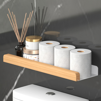 Ράφι αποθήκευσης από μασίφ ξύλο – Καρυδιά, ευρύτερος σχεδιασμός, τοίχο-μοντάρισμα χωρίς οπές, για νιπτήρα μπάνιου, 1 επίπεδο, φόρτωση 15 kg, μοντέλο 1016, φινίρισμα με βούρτσισμα ξύλου και έλαιο