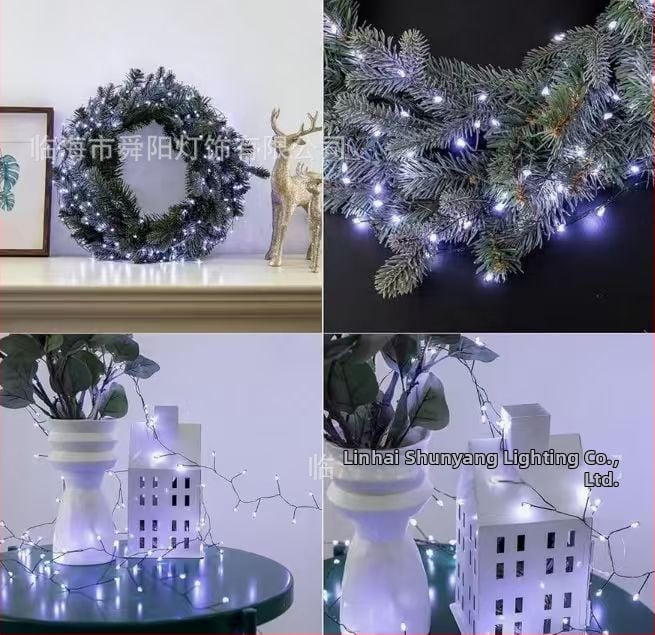 LED φλογερή αλυσίδα φωτισμού για χριστουγεννιάτικο δέντρο και γιρλάντες, μοντέλο BPD-1, είσοδος 220V, IP65, ρυθμιζόμενη φωτεινότητα