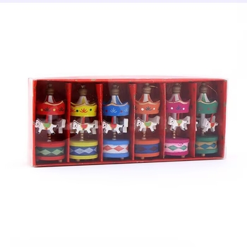 Ξύλινο Χριστουγεννιάτικο Κρεμαστό Διακοσμητικό (Boxwood, 68C, Ευρωπαϊκό στυλ)