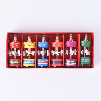 Ξύλινο Χριστουγεννιάτικο Κρεμαστό Διακοσμητικό (Boxwood, 68C, Ευρωπαϊκό στυλ)