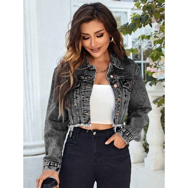 Traper jakna s dugim rukavima, poliester smjesa, fleece podstava, za sve sezone