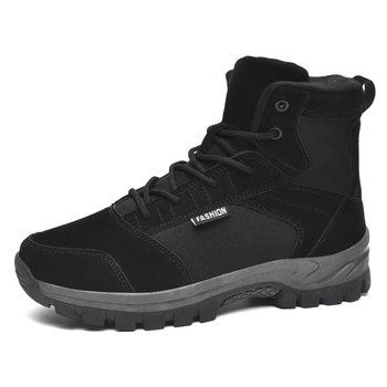 Încălțăminte de alpinism înaltă, unisex, rezistentă la abraziune, căptușeală din plasă, talpă din cauciuc natural, construcție lipită