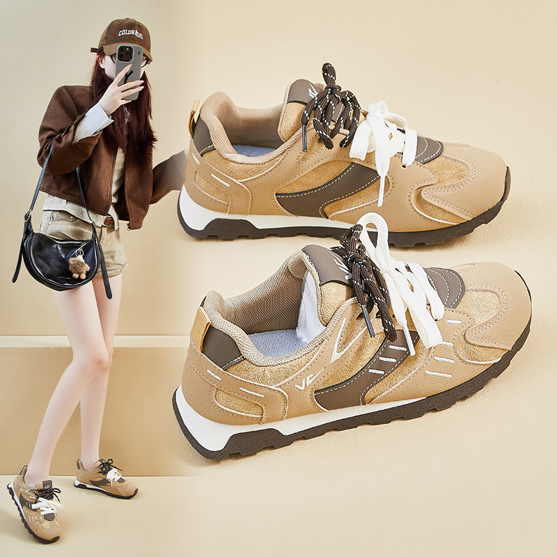 Naiste Derby kingad PU naha ülaosaga, ümmargune varvas, keskmise kõrgusega 3–5 cm konts, kummist tallaga