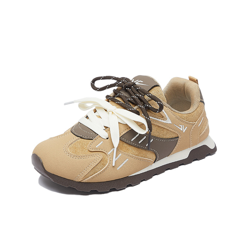 Naiste Derby kingad PU naha ülaosaga, ümmargune varvas, keskmise kõrgusega 3–5 cm konts, kummist tallaga