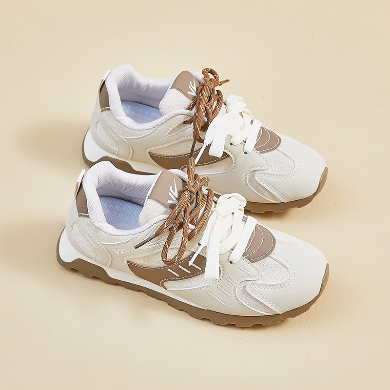 Naiste Derby kingad PU naha ülaosaga, ümmargune varvas, keskmise kõrgusega 3–5 cm konts, kummist tallaga