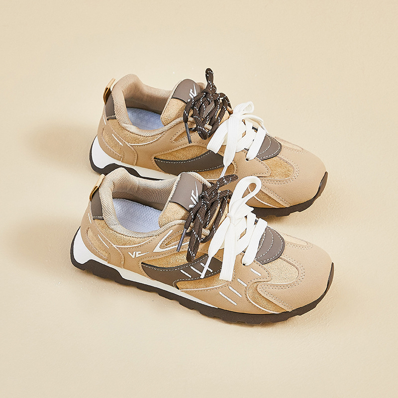 Naiste Derby kingad PU naha ülaosaga, ümmargune varvas, keskmise kõrgusega 3–5 cm konts, kummist tallaga