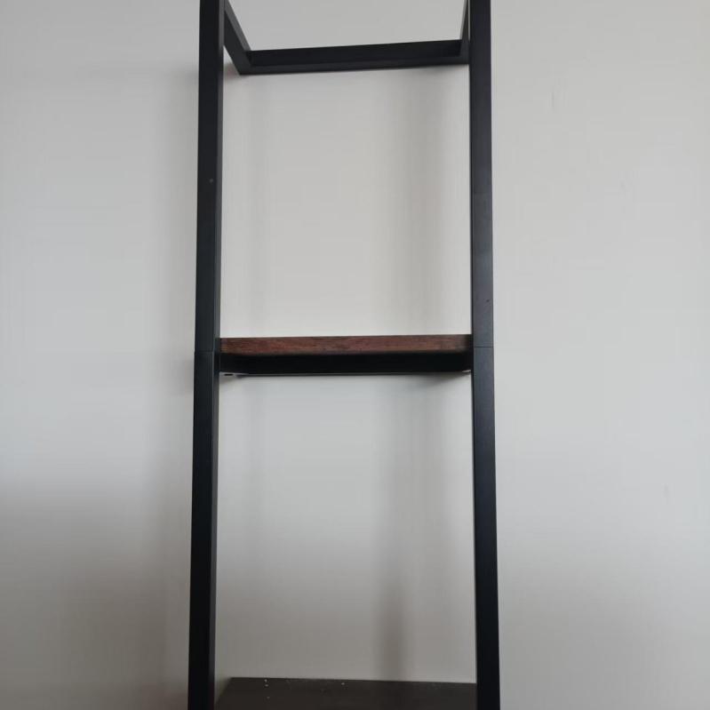 Sienas vannas dvieļu statīvs divos līmeņos, dzelzs + 304 nerūsējošais tērauds, 50 kg slodze, moderns minimālistisks stils