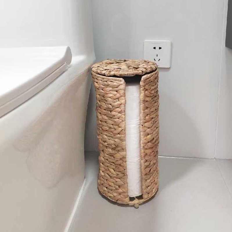 Spremnik za pohranu od vlakana vodnog hiacinta, Hongtu Crafts, moderni minimalistički stil, za donje rublje, uredski pribor, voće, torbe, knjige