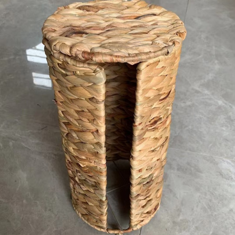 Spremnik za pohranu od vlakana vodnog hiacinta, Hongtu Crafts, moderni minimalistički stil, za donje rublje, uredski pribor, voće, torbe, knjige