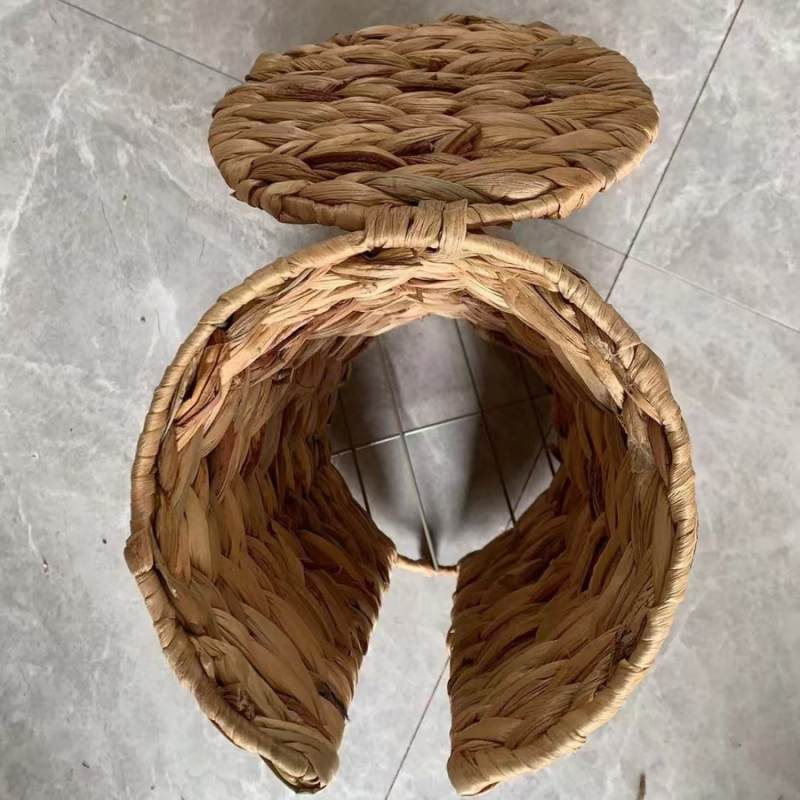 Spremnik za pohranu od vlakana vodnog hiacinta, Hongtu Crafts, moderni minimalistički stil, za donje rublje, uredski pribor, voće, torbe, knjige