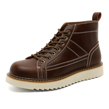 Martin bakancsok (microfiber leather upper, rubber sole, mid-calf shaft, round toe, PU insole)