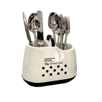 Οργανωτής μαχαιροπίρουνων και δίσκος αποστράγγισης – PP υλικό, επί πάγκου δίσκος αποστράγγισης σκευών