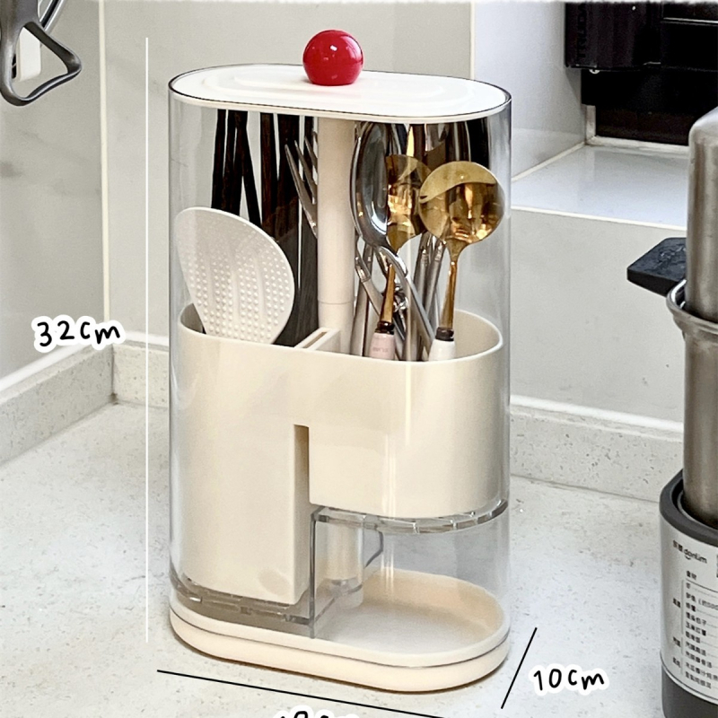 Οργανωτής μαχαιροπίρουνων και δίσκος αποστράγγισης – PP υλικό, επί πάγκου δίσκος αποστράγγισης σκευών