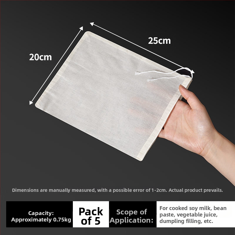 Labai plonas sulčių filtravimo maišelis su sidabro tinkleliu, atsparus karščiui, šiuolaikinis minimalistinis dizainas