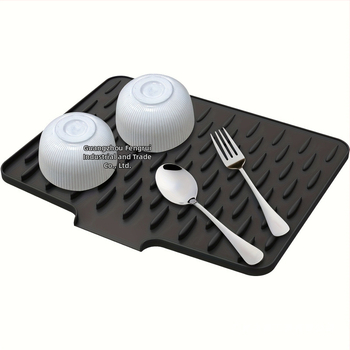 Virtuvės kilimėlis neslidus, atsparus karščiui silikoninis drenažo kilimėlis, storintas darbo paviršius