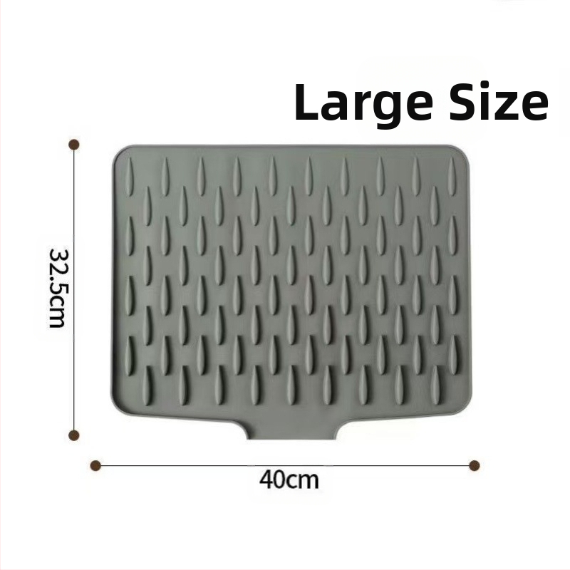 Virtuvės kilimėlis neslidus, atsparus karščiui silikoninis drenažo kilimėlis, storintas darbo paviršius