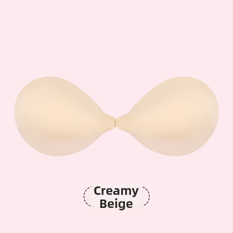 Σιλικόνη επένδυση στήθους push-up, λεπτή, γυαλιστερή επιφάνεια, στρογγυλό σχήμα θηλής, αόρατη και χωρίς ίχνη